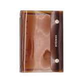 VANIQUE Clear PVC Planner (A6 Personal / Bible 6-hole) - Brown - Techo Treats