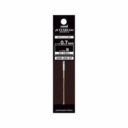 uni SXR200-07 JETSTREAM Prime Oil-based Ballpoint Pen Refill 0.7mm (3 colors) - Black by Techo Treats Stationery
