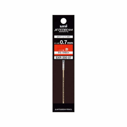 uni SXR200-07 JETSTREAM Prime Oil-based Ballpoint Pen Refill 0.7mm (3 colors) - Red by Techo Treats Stationery