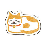 Washi Flake Stickers - Cat - Furukawa Shiko - Default Title by Techo Treats Stationery