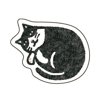 Washi Flake Stickers - Cat - Furukawa Shiko - Default Title by Techo Treats Stationery