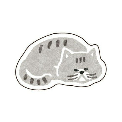 Washi Flake Stickers - Cat - Furukawa Shiko - Default Title by Techo Treats Stationery