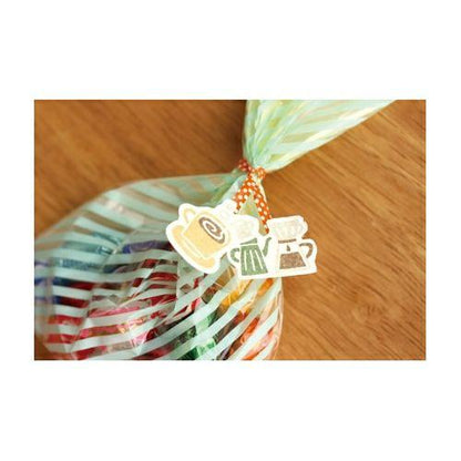Washi Flake Stickers - Coffee - Furukawa Shiko - Default Title by Techo Treats Stationery