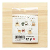 Washi Flake Stickers - Coffee - Techo Treats