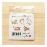Washi Flake Stickers - Shibainu - Furukawa Shiko - Default Title by Techo Treats Stationery