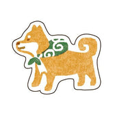 Washi Flake Stickers - Shibainu - Furukawa Shiko - Default Title by Techo Treats Stationery