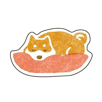 Washi Flake Stickers - Shibainu - Furukawa Shiko - Default Title by Techo Treats Stationery