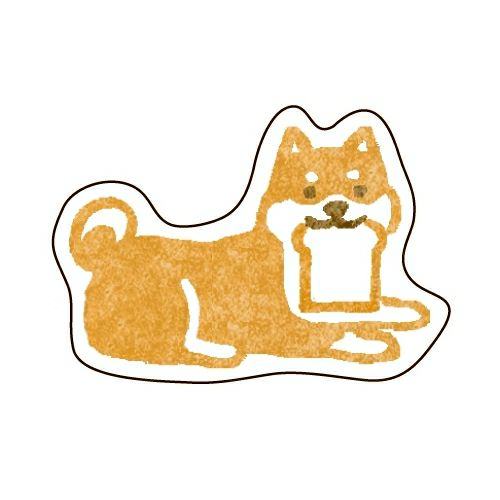 Washi Flake Stickers - Shibainu - Furukawa Shiko - Default Title by Techo Treats Stationery