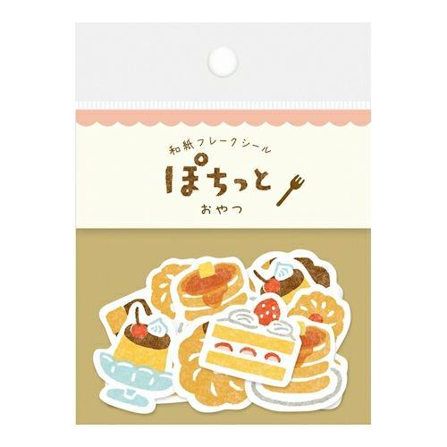 Washi Flake Stickers - Snacks - Techo Treats