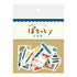 Washi Flake Stickers - Stationery - Furukawa Shiko - Default Title by Techo Treats Stationery
