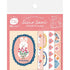 Winter Limited Deco Seal - Flowers and Rabbits - Furukawa Shiko - Default Title by Techo Treats Stationery