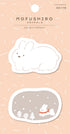 Winter Limited Die-cut Sticky Notes - Rabbit - Furukawa Shiko - Default Title by Techo Treats Stationery