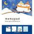 Winter Limited Memo Pad - Shimaenaga Long-tailed Tit - Furukawa Shiko - Default Title by Techo Treats Stationery