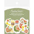 Winter Limited Washi Flake Seal - Bear - Techo Treats