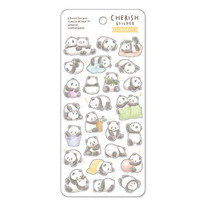 Cherish Sticker - Panda - Techo Treats