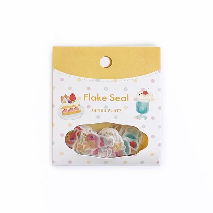 YOKO Flake Seal - Animal Cafe - Papier Platz - Default Title by Techo Treats Stationery