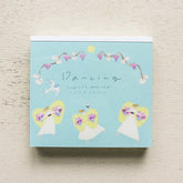 Yuka Hiiragi Block Memo - Dancing - cozyca products - Default Title by Techo Treats Stationery