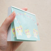 Yuka Hiiragi Block Memo - Dancing - cozyca products - Default Title by Techo Treats Stationery