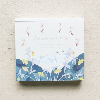Yuka Hiiragi Block Memo - Dreaming - cozyca products - Default Title by Techo Treats Stationery