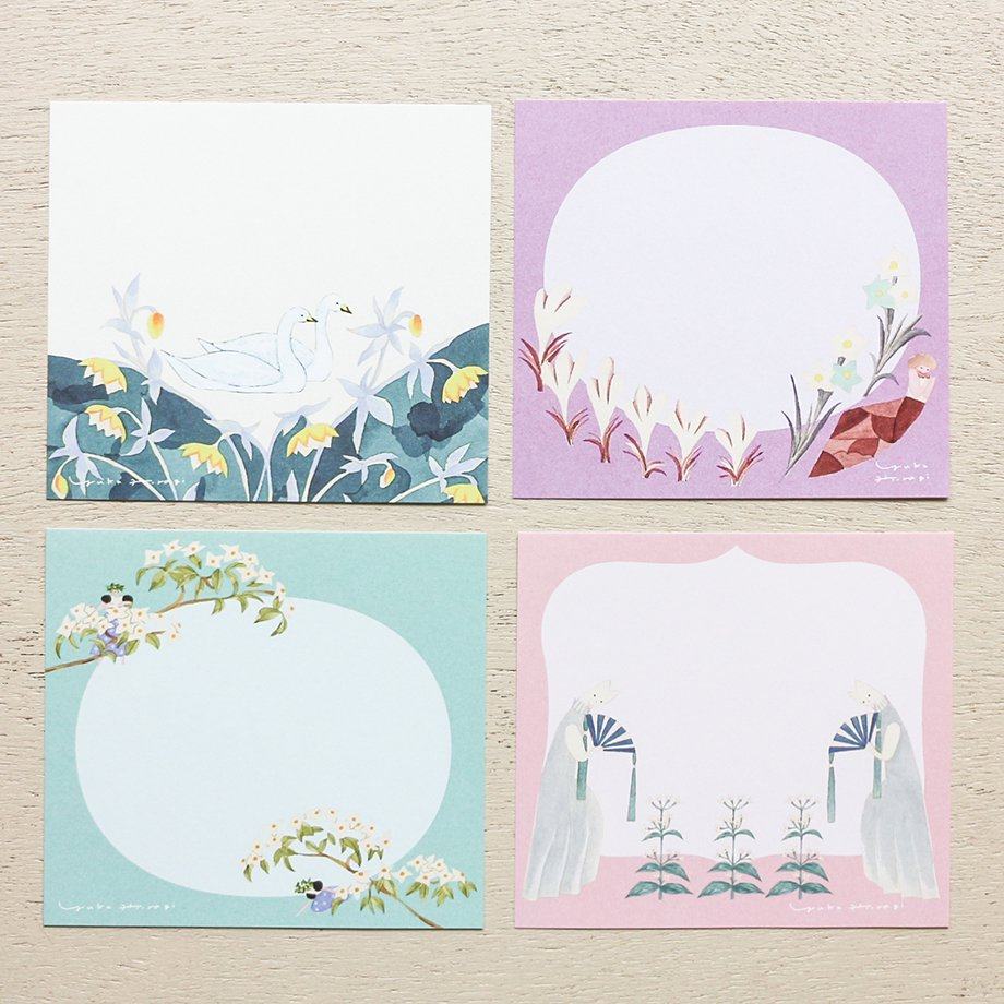 Yuka Hiiragi Block Memo - Dreaming - cozyca products - Default Title by Techo Treats Stationery