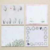 Yuko Omori Block Memo - Michikusa Bana - cozyca products - Default Title by Techo Treats Stationery