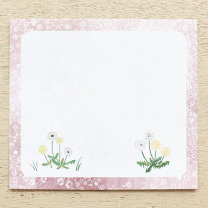 Yuko Omori Block Memo - Michikusa Bana - cozyca products - Default Title by Techo Treats Stationery