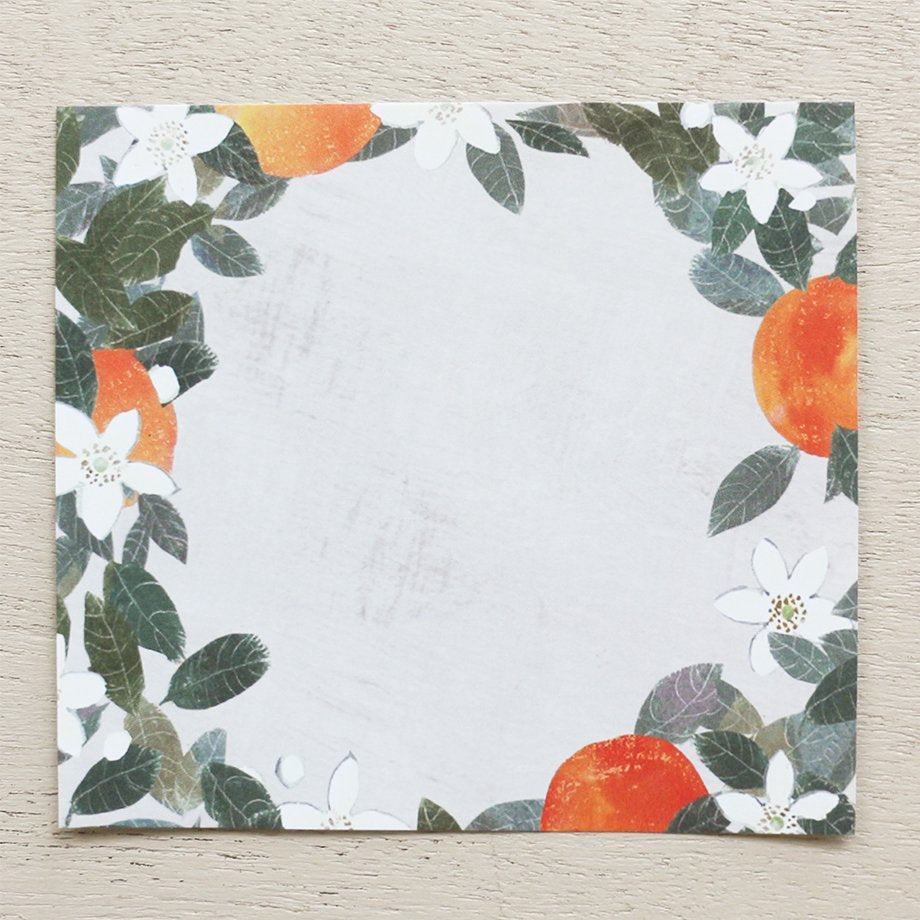 Yuko Omori Block Memo - Slow Life - cozyca products - Default Title by Techo Treats Stationery