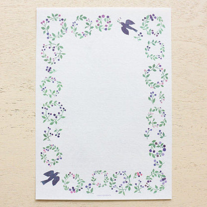 Yuko Omori Letter Pad - Michikusa Bana - cozyca products - Default Title by Techo Treats Stationery