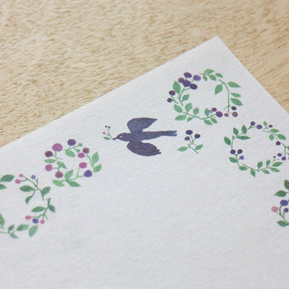 Yuko Omori Letter Pad - Michikusa Bana - cozyca products - Default Title by Techo Treats Stationery
