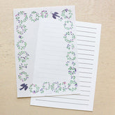 Yuko Omori Letter Pad - Michikusa Bana - cozyca products - Default Title by Techo Treats Stationery