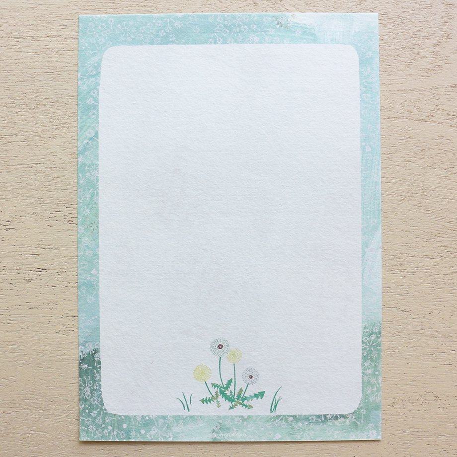 Yuko Omori Letter Pad - Michikusa Bana - cozyca products - Default Title by Techo Treats Stationery