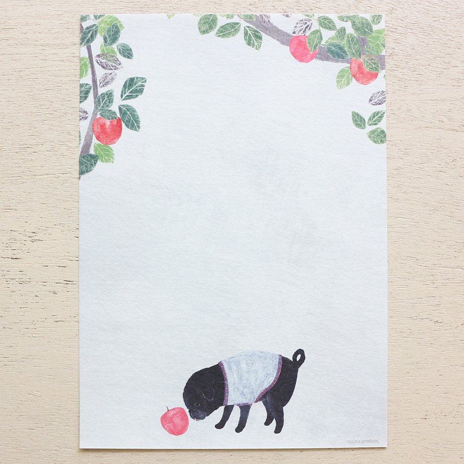 Yuko Omori Letter Pad - Slow Life - cozyca products - Default Title by Techo Treats Stationery