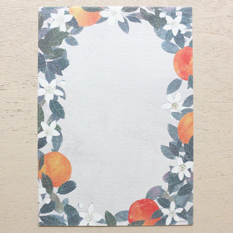 Yuko Omori Letter Pad - Slow Life - cozyca products - Default Title by Techo Treats Stationery