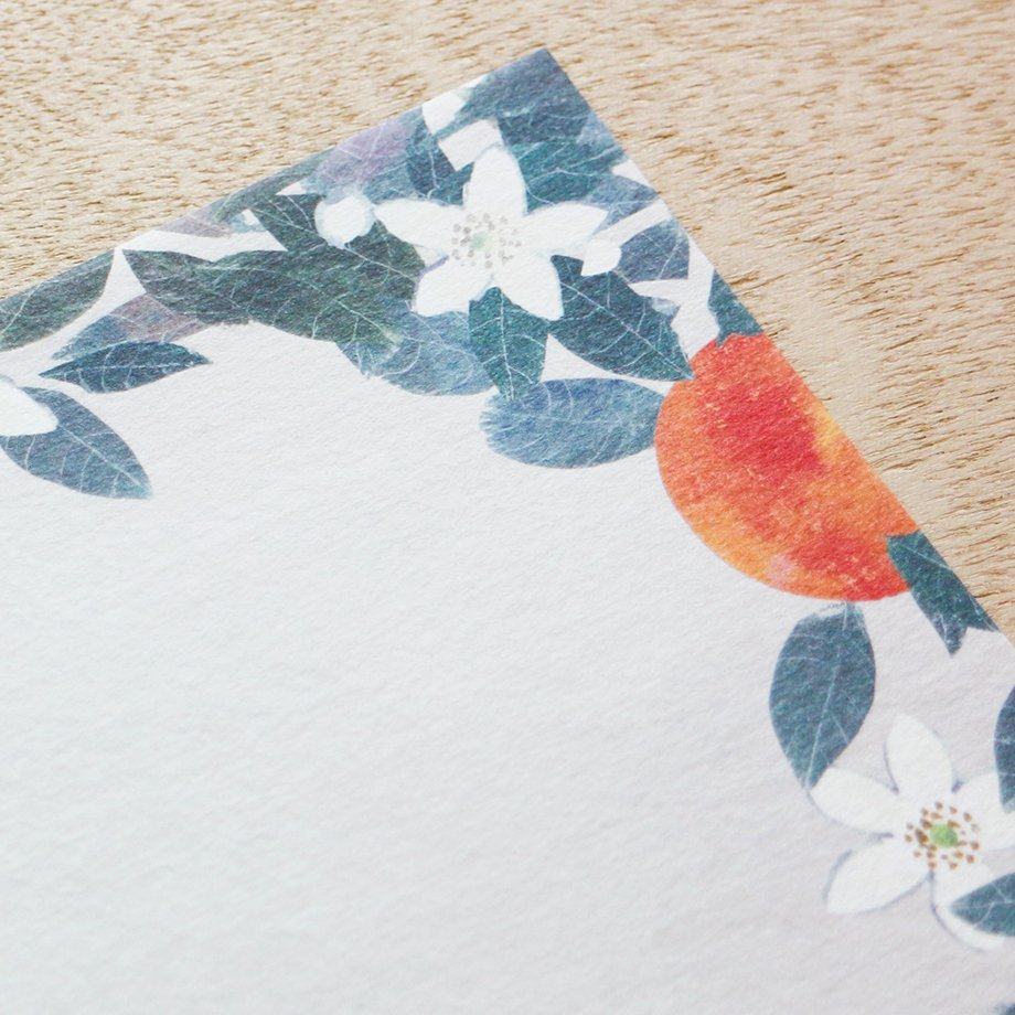 Yuko Omori Letter Pad - Slow Life - cozyca products - Default Title by Techo Treats Stationery