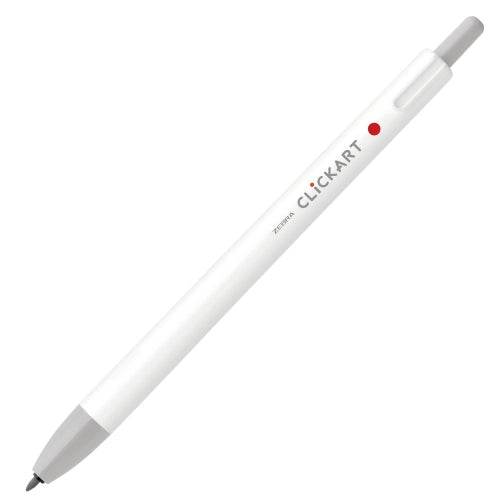 ZEBRA CLiCKART Water-based Marker - Pastel Colors (12 colors) (Gift) - LGR - Light Gray by Techo Treats Stationery