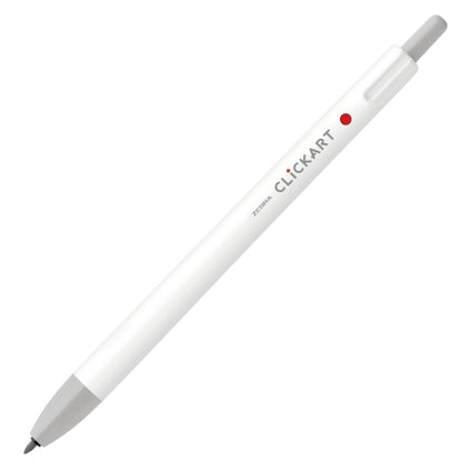 ZEBRA CLiCKART Water-based Marker - Pastel Colors (12 colors) (Gift) - LGR - Light Gray by Techo Treats Stationery