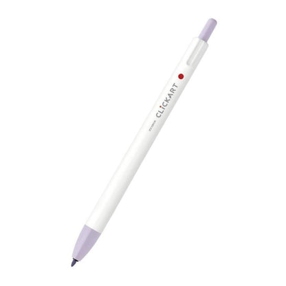ZEBRA CLiCKART Water-based Marker - Pastel Colors (12 colors) (Gift) - LIL - Lilac by Techo Treats Stationery