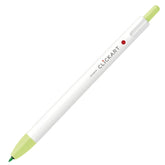 ZEBRA CLiCKART Water-based Marker - Pastel Colors (12 colors) (Gift) - LIM - Lime by Techo Treats Stationery
