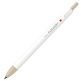 ZEBRA CLiCKART Water-based Marker - Pastel Colors (12 colors) (Gift) - SBE - Sand Beige by Techo Treats Stationery