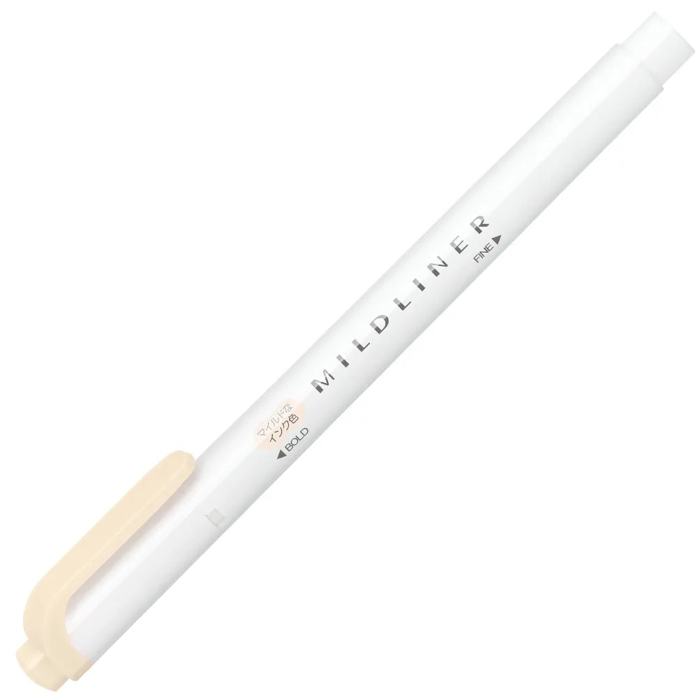 ZEBRA MILDLINER Highlighter - Additional Colors (10 colors) (Gift) - MCR - Mild Cream by Techo Treats Stationery