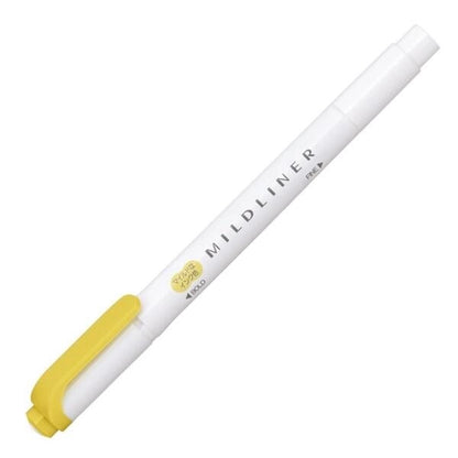 ZEBRA MILDLINER Highlighter - Basic Colors (2 colors) (Gift) - MGO - Gold by Techo Treats Stationery