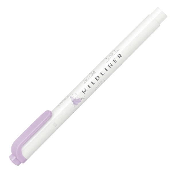 ZEBRA MILDLINER Highlighter - Illustraion Limited Edition (3 Colors) - Mild Dry Rack by Techo Treats Stationery