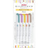 ZEBRA MILDLINER Highlighter - Soft Mild 5-Color Set - Default Title by Techo Treats Stationery