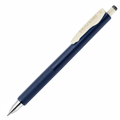 ZEBRA Sarasa Nano 0.3mm Gel Ballpoint Pen - Vintage Color (6 Colors) - Dark Blue by Techo Treats Stationery