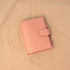 A6 International Ostrich Embossed Leather Planner - Rose Pink - Techo Treats