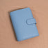 A6 Personal / Bible Lychee Grain & Nappa Leather Planner - Baby Blue x Light Blue - Techo Treats