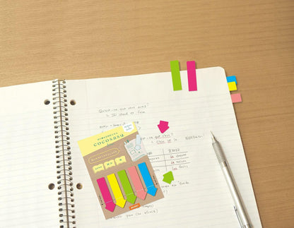 Beverly cocosasu Separable Sticky Notes - Arrows (6 designs) - Arrow 1 by Techo Treats Stationery