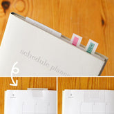 Beverly cocosasu Separable Sticky Notes with Clip - Arrows (3 designs) - Vivid by Techo Treats Stationery