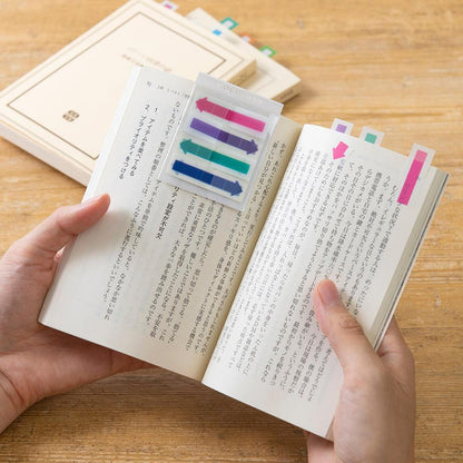 Beverly cocosasu Separable Sticky Notes with Clip - Arrows (3 designs) - Vivid by Techo Treats Stationery