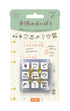 Beverly Planner Pal Rubber Stamp Set in Clear Case - Cafe - Default Title by Techo Treats Stationery